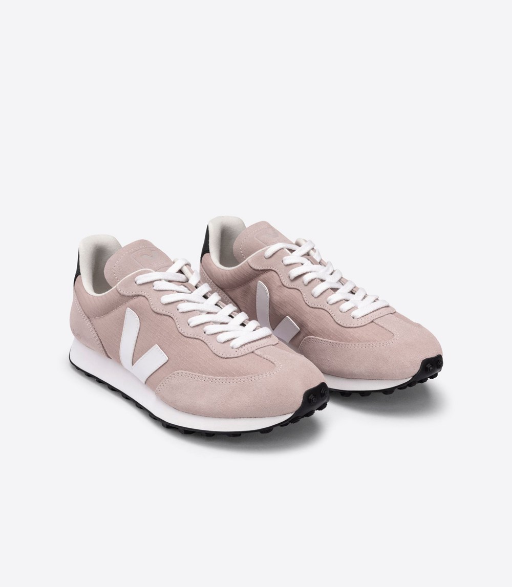 Veja Sneakers Womens - Rio Branco Ripstop - Pink/White - 3578DIFCH